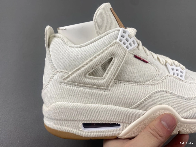 'White' x AO2571-100 Jordan Air 4 Levi's 0602